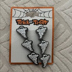 Silver Ghost earrings